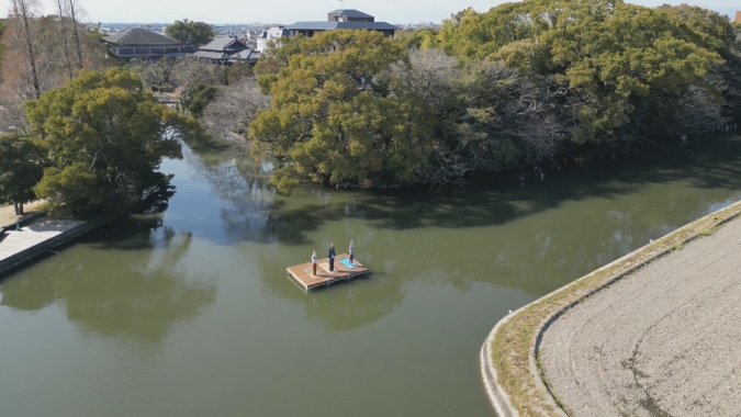 バリはやッ！　柳川旅　岡澤アキラさん　大戸ちえさん　堀床