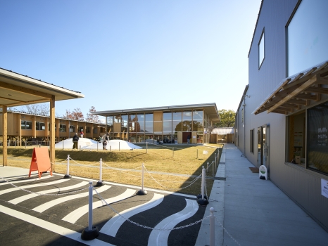 全天候型こども広場Mu-Mo外観