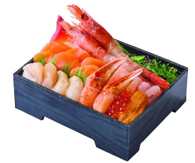 博多阪急「春の北海道物産大会」/札幌・北海工房「赤玉入り紅白ホタテ海鮮弁当」