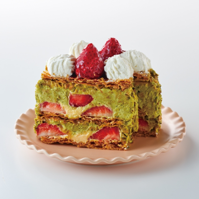 岩田屋本店 第43回 博多うまかもん市 〈MOMOTOSE〉ピスタチオのナポレオンパイ