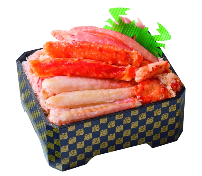 博多阪急「春の北海道物産大会」/札幌・札幌蟹工船「蟹四種盛り弁当」