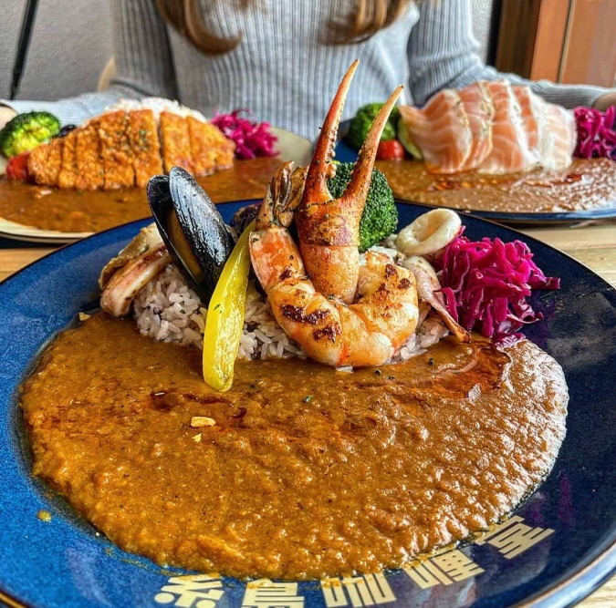 糸島咖喱堂＆SUN MARIA　シーフードカレー