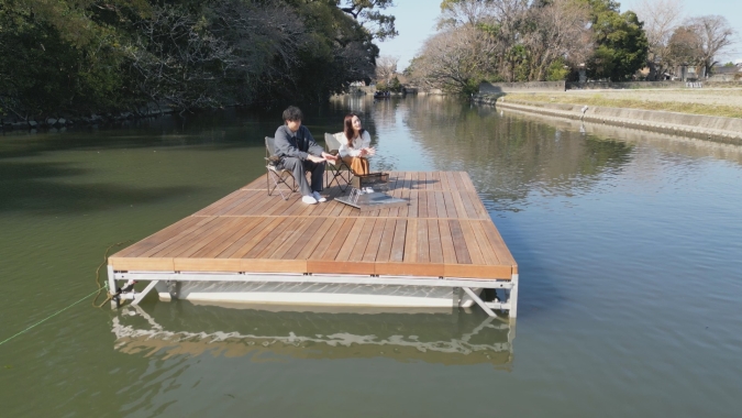バリはやッ！　柳川旅　岡澤アキラさん　大戸ちえさん　堀床