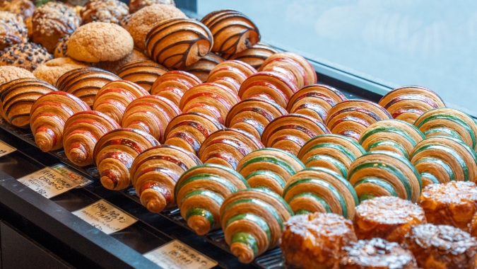 Boulangerie Le Bamtan バイカラークロワッサン