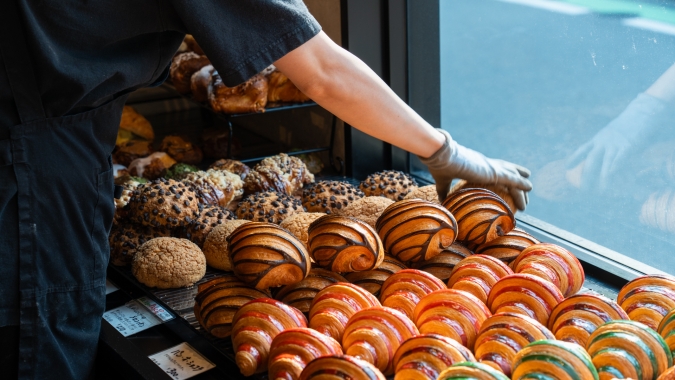 Boulangerie Le Bamtan パン棚
