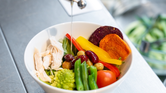 JR九州ステーションホテル小倉 八くら サラダ