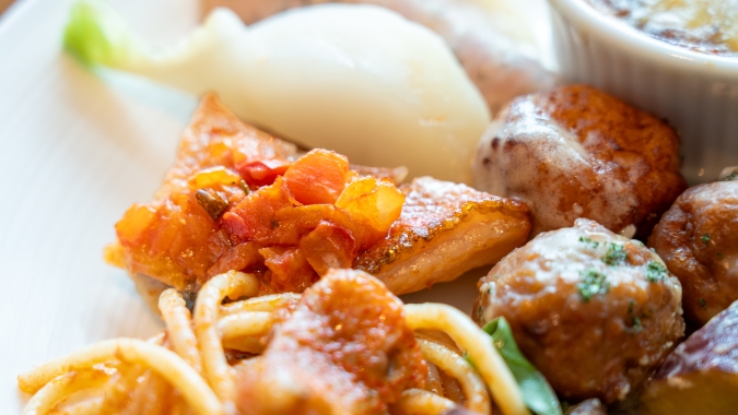 JR九州ステーションホテル小倉 八くら 赤魚のポワレ