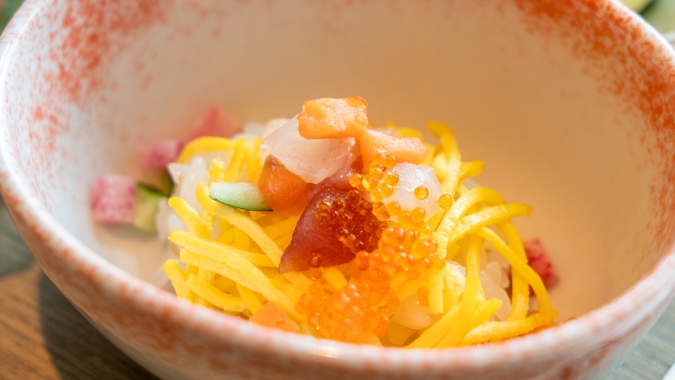 JR九州ステーションホテル小倉 八くら 海鮮ちらし