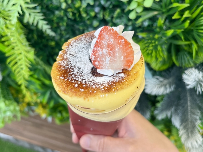 UluuGardensSAGA(うるうガーデンズ佐賀)あまおうミルフィーユブリュレクレープ