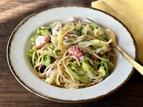 春キャベツのぺペロンチーノ