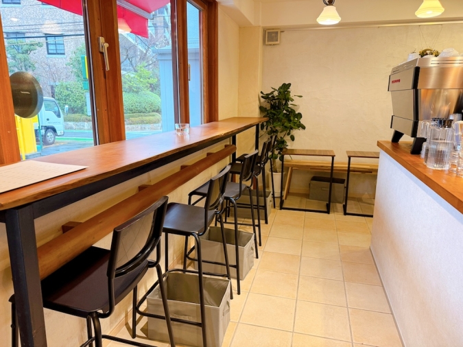 TJ'S COFFEE HOUSE　カウンター
