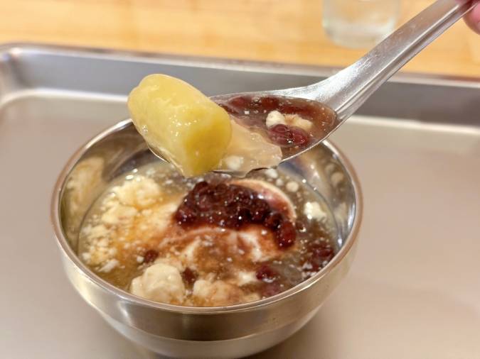 臺灣小吃『3號（サンハオ）』　豆花