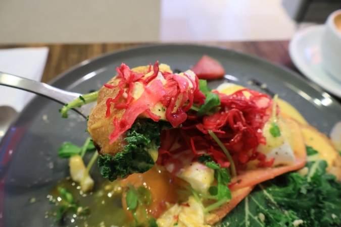 TJ'S COFFEE HOUSE　エッグベネディクト