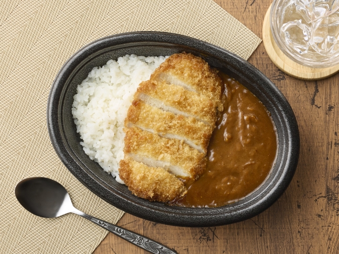 ミニストップ　三元豚ロースのカツカレー
