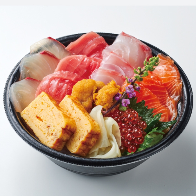 岩田屋本店 第43回 博多うまかもん市 魚力〉×〈アキラ水産〉長浜市場丼