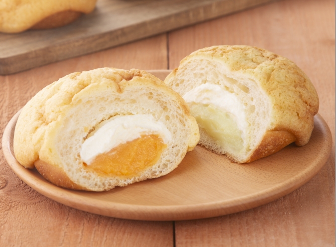 博多阪急「春の北海道物産大会」/【とみたメロンハウス】ダブルクリームメロンパン