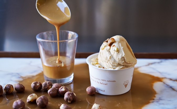 博多阪急　コーヒーと楽しむおやつ展　　ジェラート ナトゥラーレ