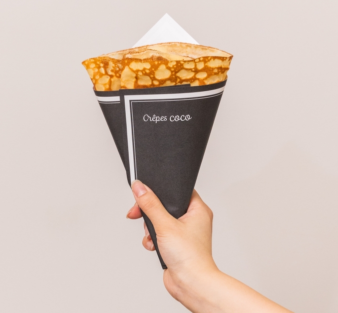 博多阪急　コーヒーと楽しむおやつ展　クレープココ