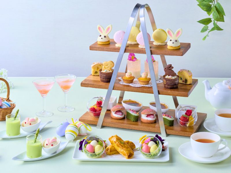 ホテルJALシティ福岡 天神「イースターガーデンアフタヌーンティー」