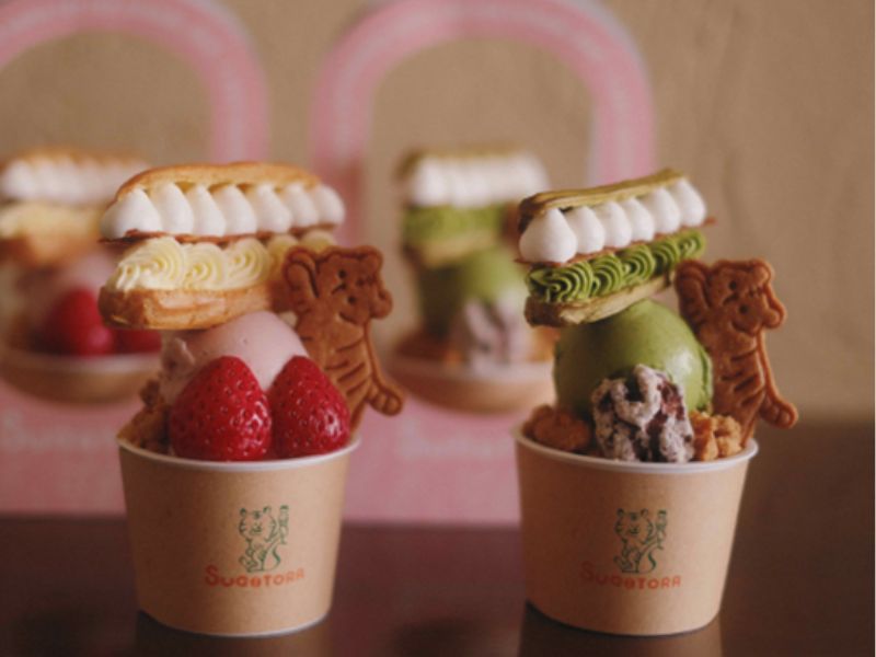 大丸福岡天神店 京都展 SUGiTORAパフェ