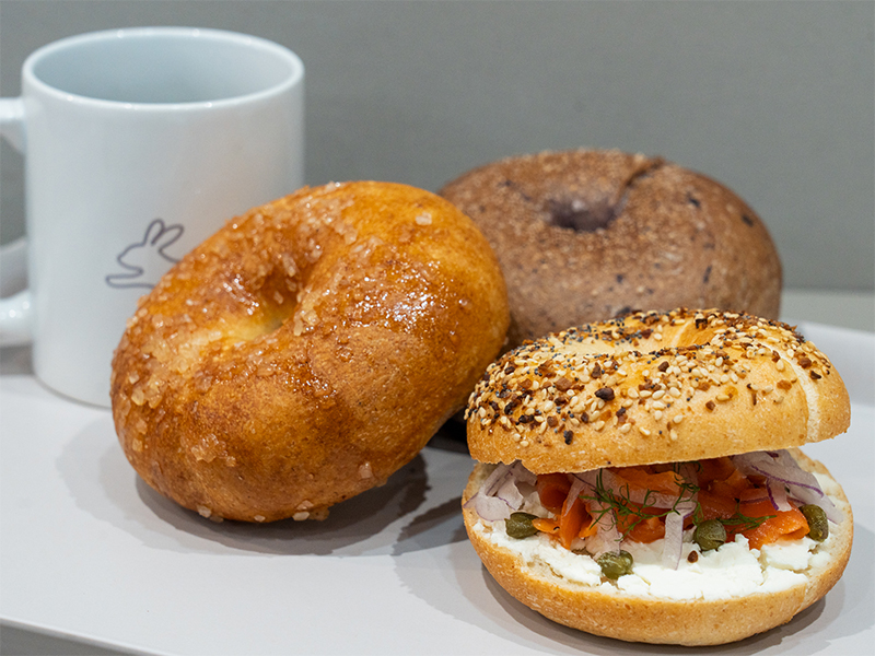 RABBIT BAGELS 六本松店 ベーグル集合