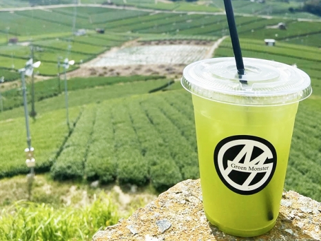 八女大茶園cafe Green Monster　ドリンク