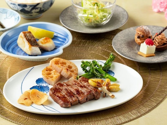 ホテルオークラ福岡 鉄板焼さざんか　レディースランチ