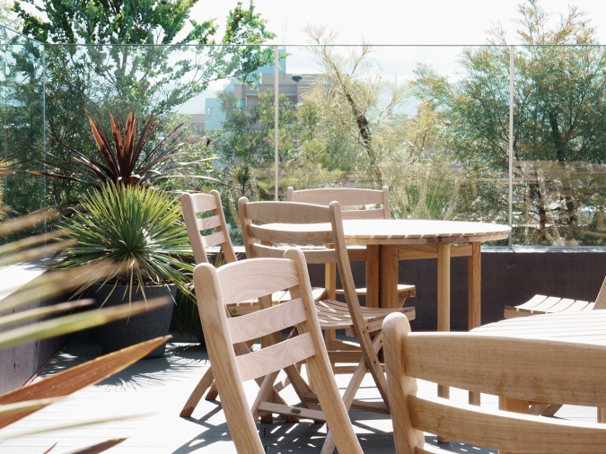 MEINOHAMA STEPS ビアガーデン