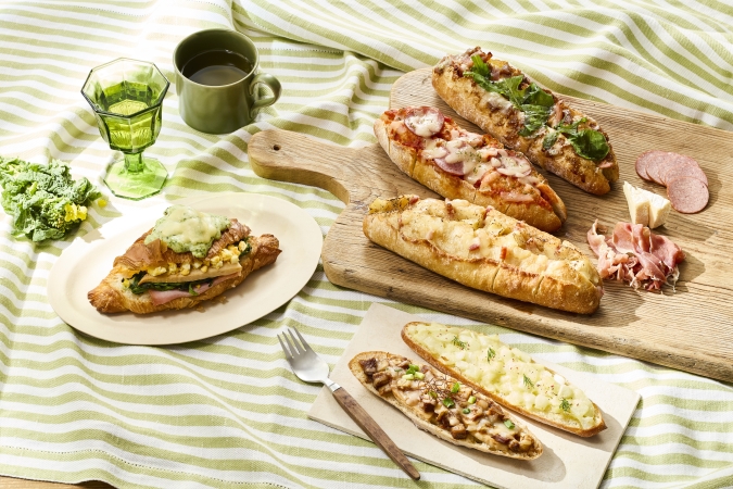 ブールアンジュ　春野菜のパン