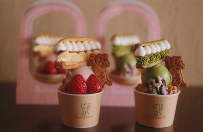 大丸福岡天神店 京都展 SUGiTORAパフェ