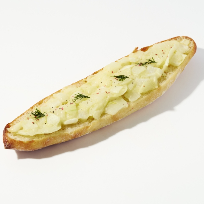 ブールアンジュ　 新玉ねぎのタルティーヌ