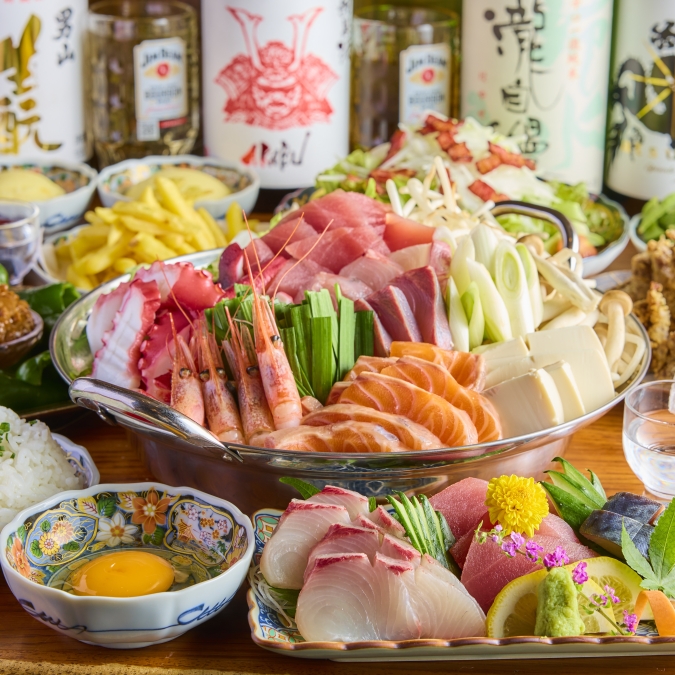 トロ壱 天神店　厳選トロ壱コース(海鮮ちゃんこ鍋)