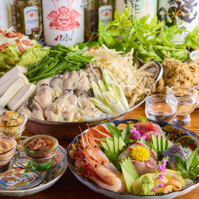 トロ壱 天神店　トロ壱の牡蠣鍋コース