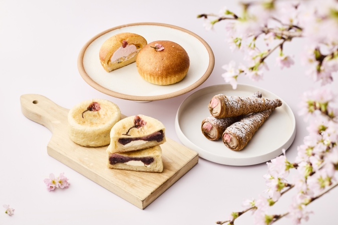 ブールアンジュ　桜のパン