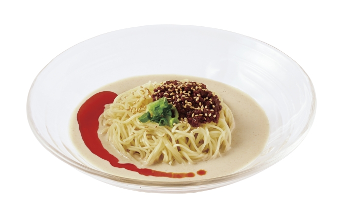 ミスタードーナツ　柚子入り豆乳担々涼風麺