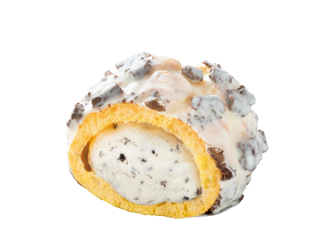 ファミリーマート　白いブラックサンダー　クッキー＆クリームシュー