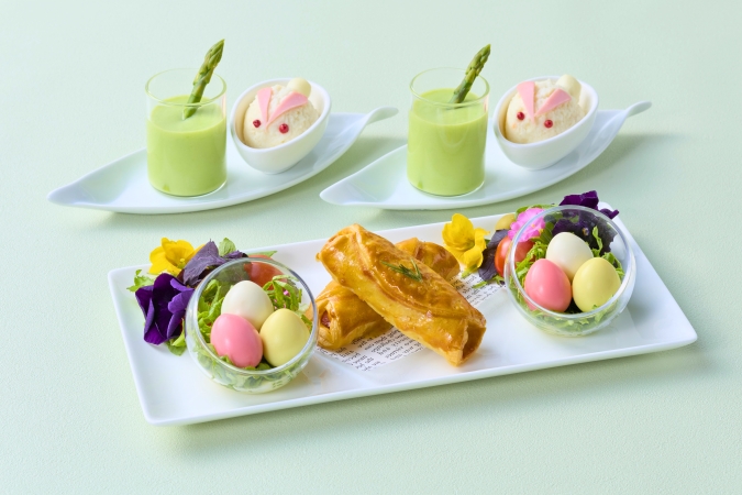 ホテルJALシティ福岡 天神「イースターガーデンアフタヌーンティー」　セイボリー