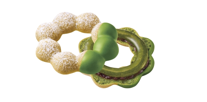 ミスタードーナツ ポン・デ・宇治抹茶 あずき抹茶わらびもち