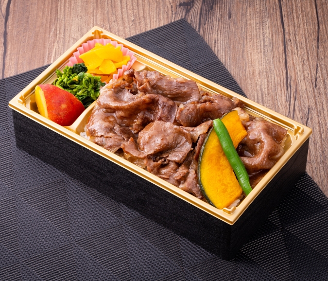 『第5回南の宝箱鹿児島展』黒毛和牛専門農場 小田畜産「ロースすき焼弁当」