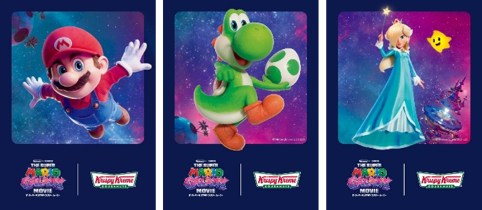 クリスピー・クリーム・ドーナツ スーパーマリオコラボBOX購入者限定ステッカー