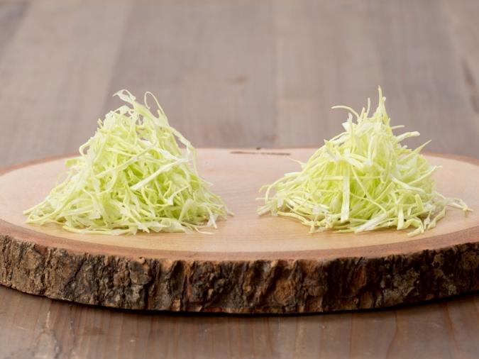 キャベツ　千切り　切り方