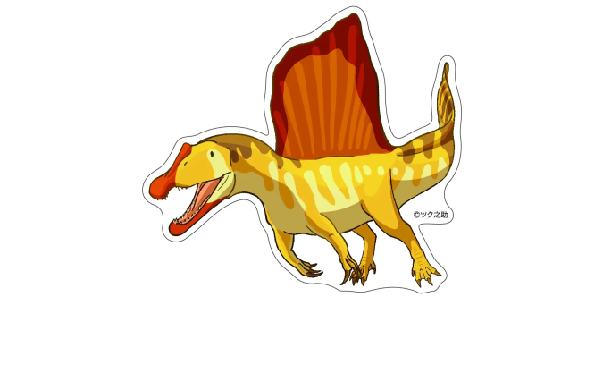 大恐竜展 ～「フクイ」から探る獣脚類の進化～　ステッカー