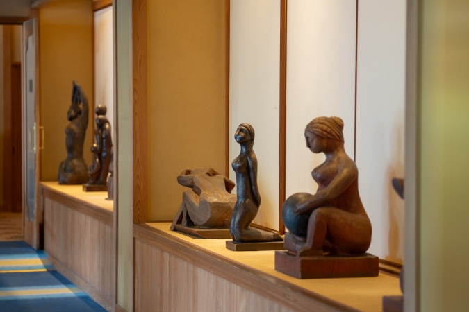 福岡　二日市温泉　大丸別荘　オブジェ