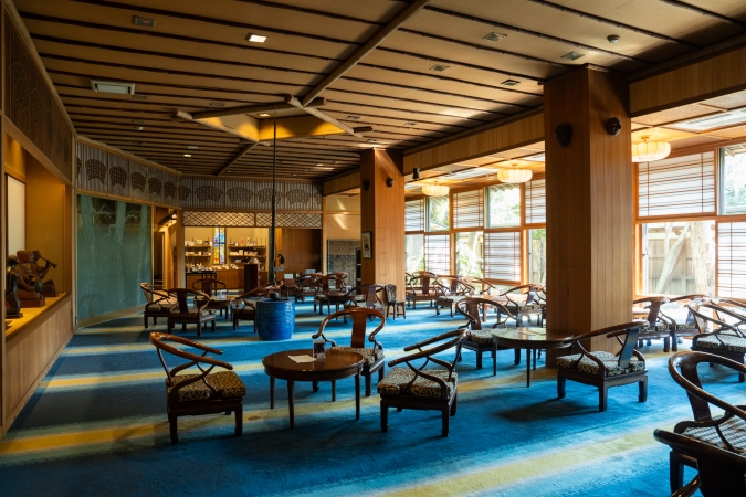 福岡　二日市温泉　大丸別荘　ロビーラウンジ