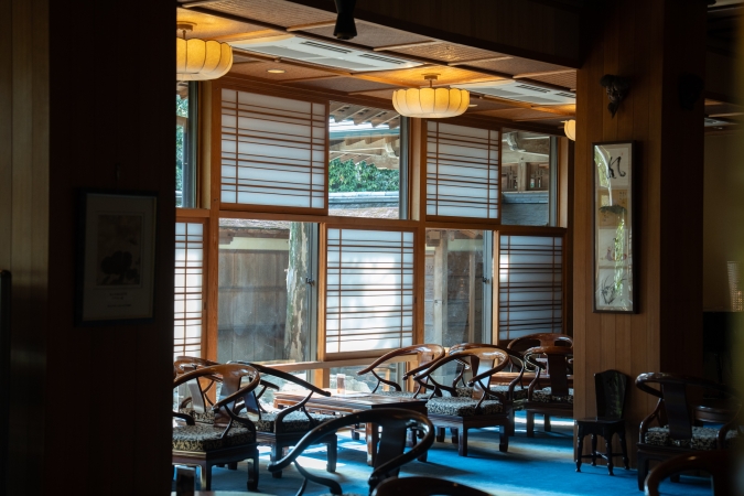 福岡　二日市温泉　大丸別荘　ラウンジ