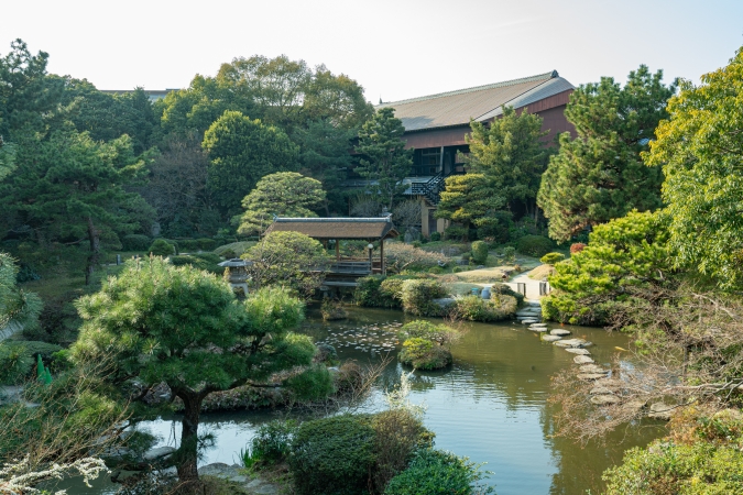 福岡　二日市温泉　大丸別荘　庭園