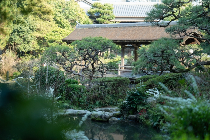 福岡　二日市温泉　大丸別荘　庭園
