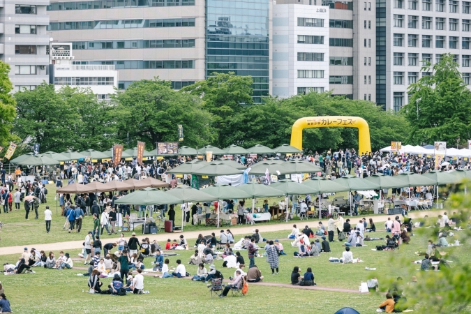 舞鶴公園カレーフェス2026春　過去開催時の画像