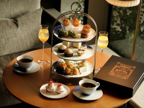 ザ・リッツ・カールトン福岡　バシャコーヒー　アフタヌーンティー