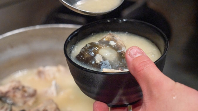 はかた天乃 KITTE 博多店 あら汁